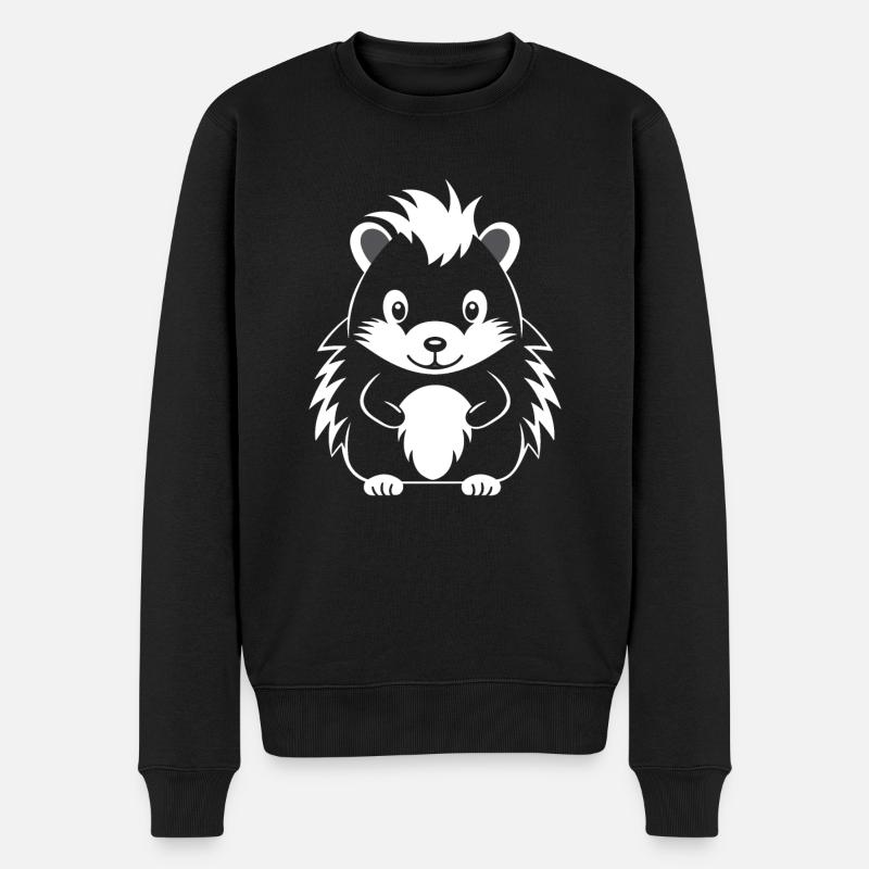 Mouffette - Pull Premium bio Homme - noir