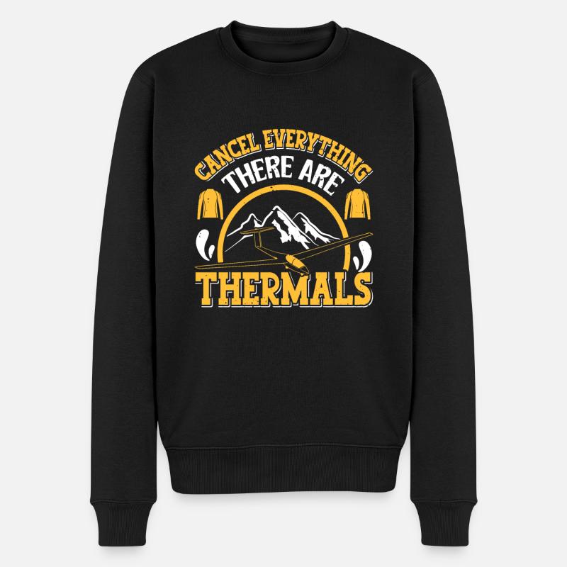 Planeur - Pull Premium bio Homme - noir