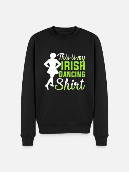Irish Dance Irish Dancing - Men's Premium Organic Jumper - black