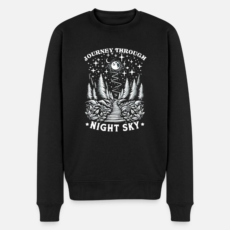 Astrophotographie Astronomie Caméra spatiale - Pull Premium bio Homme - noir