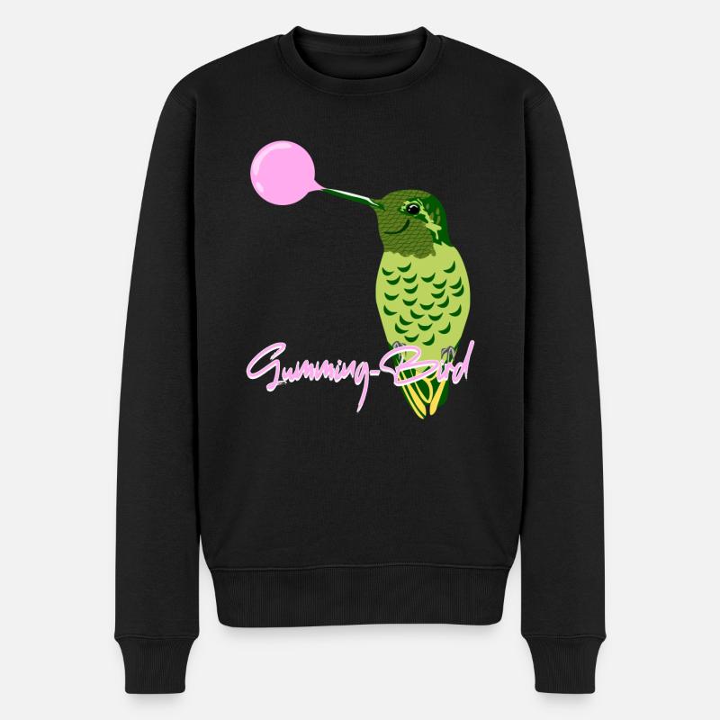 Colibri chewing-gum Colibris - Pull Premium bio Homme - noir