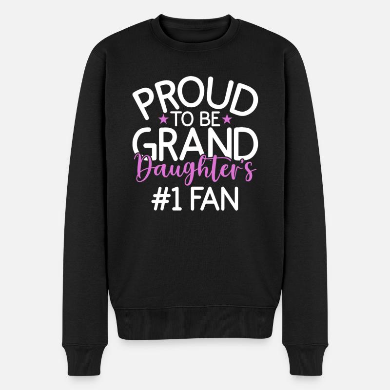 Cadeaux de petite-fille - Pull Premium bio Homme - noir