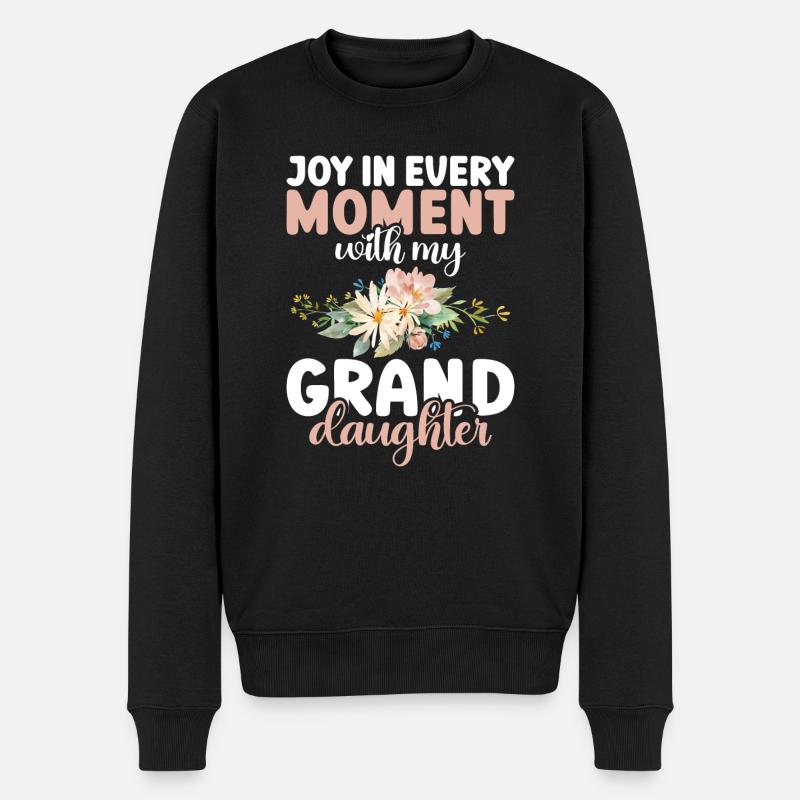Cadeaux de petite-fille - Pull Premium bio Homme - noir