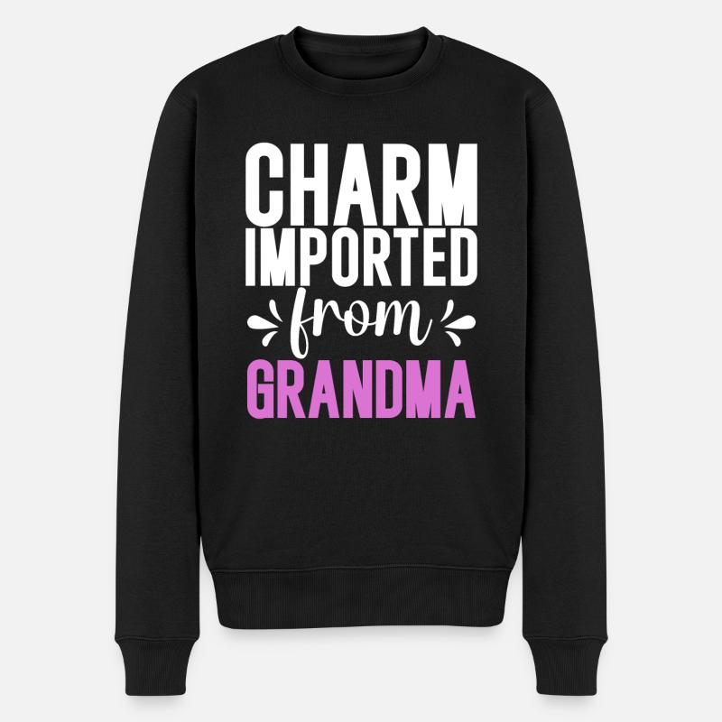 Cadeaux de petite-fille - Pull Premium bio Homme - noir