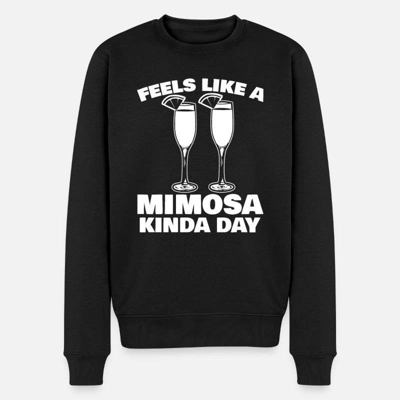Mimosa Mimosen - Pull Premium bio Homme - noir