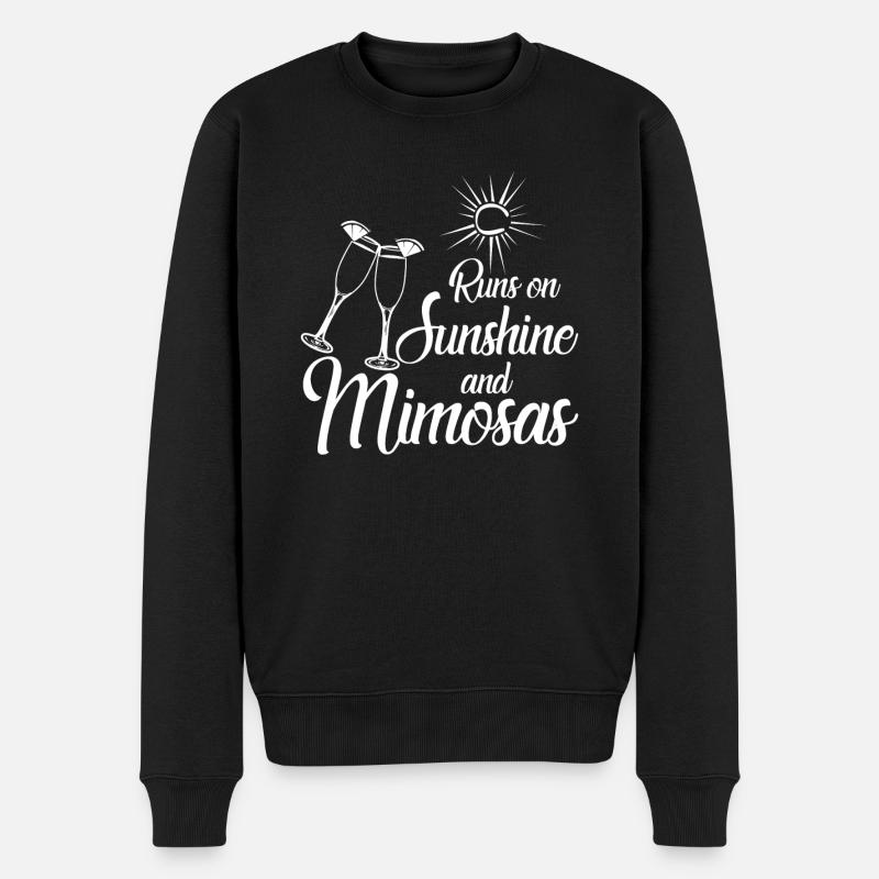 Mimosa Brunch Mimosas - Pull Premium bio Homme - noir