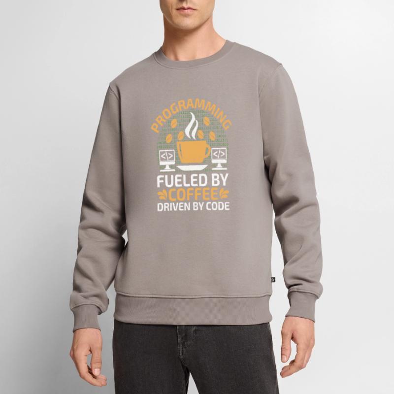 Kaffee-Codierung Programmierer Programmierer Entwickler Nerd Coff Männer Premium Bio Pullover