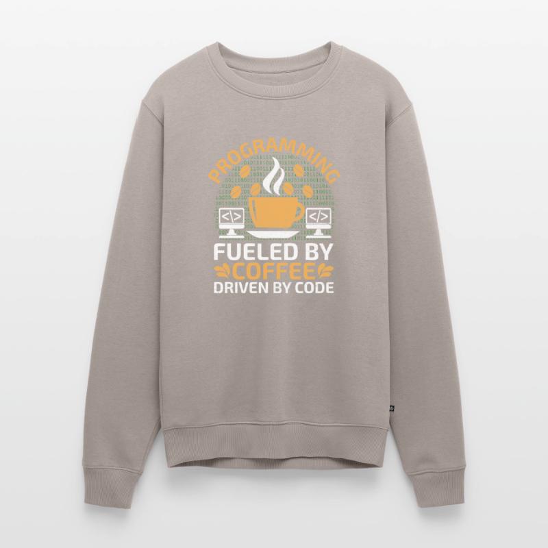 Kaffee-Codierung Programmierer Programmierer Entwickler Nerd Coff Männer Premium Bio Pullover