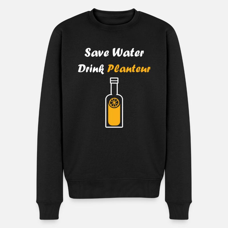Humour punch planteur - Pull Premium bio Homme - noir