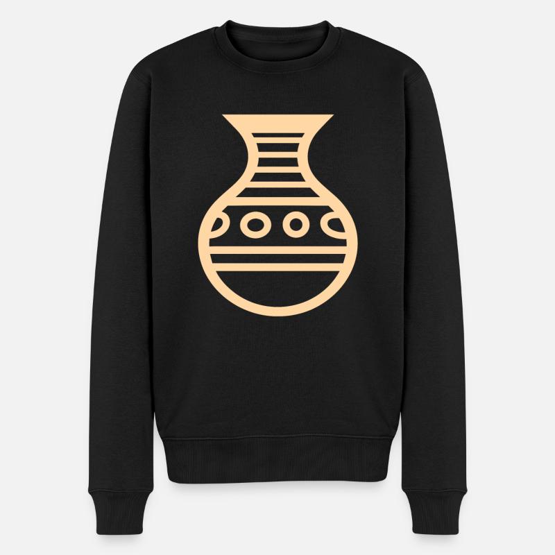 Poterie - Pull Premium bio Homme - noir