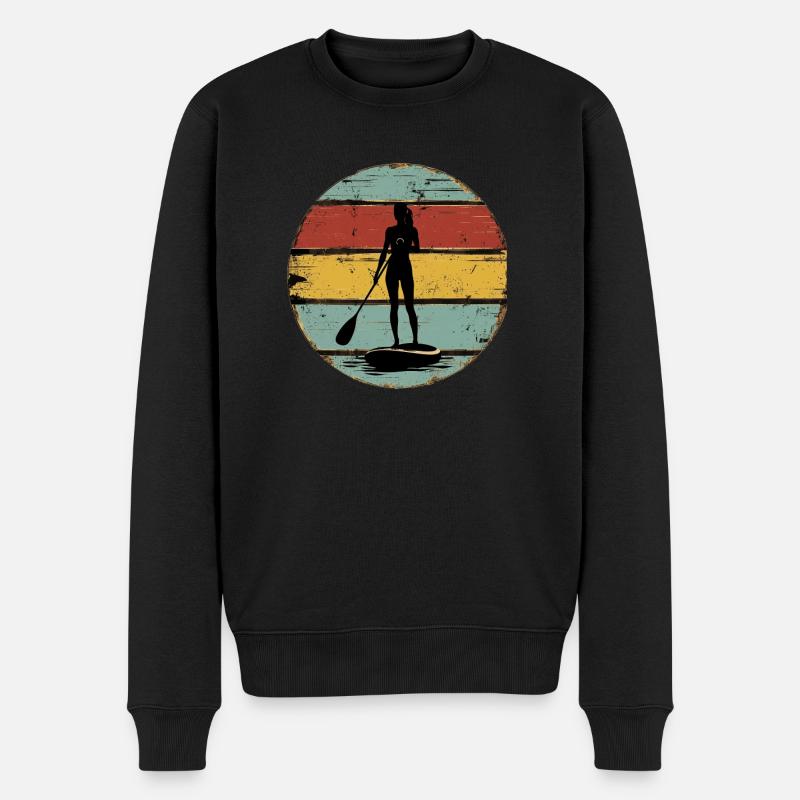 Standup Paddle 3 - Pull Premium bio Homme - noir