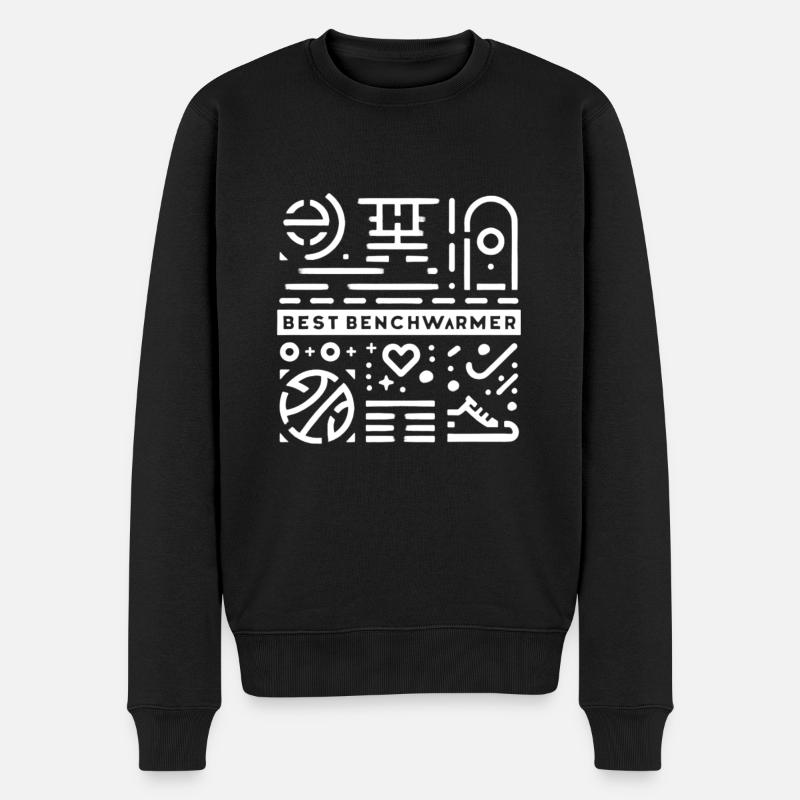 Meilleur chauffe-paillasse 6 - Pull Premium bio Homme - noir