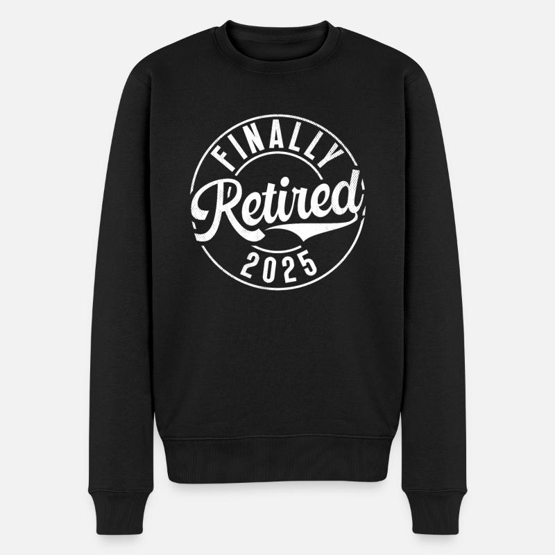 Cadeaux de retraite - Pull Premium bio Homme - noir
