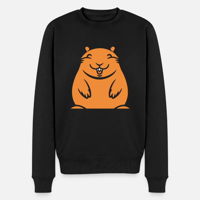 Capybara - Pull Premium bio Homme - noir