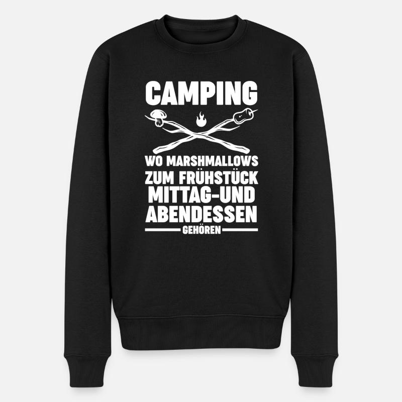 Camping-car Camping-car Camping Camping - Pull Premium bio Homme - noir