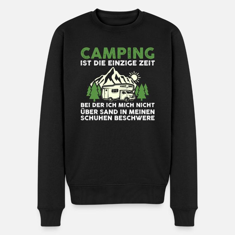 Camping-car Camping-car Camping Camping - Pull Premium bio Homme - noir