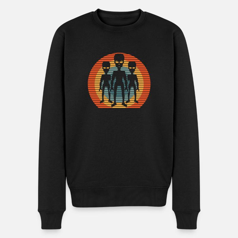 Alien Außerirdischer - Pull Premium bio Homme - noir