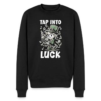 Irish Dancing Ireland Outfit Irish Music - Männer Premium Bio Pullover - Schwarz - Vorne - Nico (187cm)