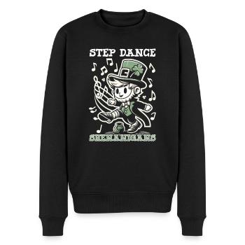 Irish Dancing Ireland Outfit Irish Music - Männer Premium Bio Pullover - Schwarz - Vorne - Nico (187cm)