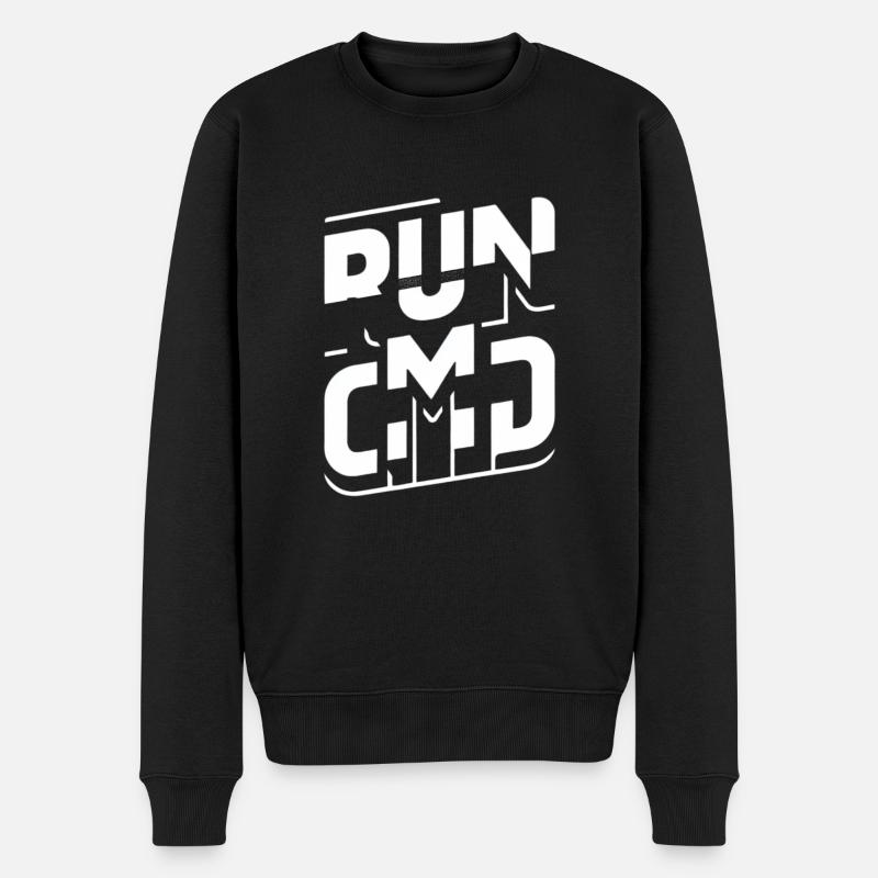 Exécuter Cmd 37 - Pull Premium bio Homme - noir