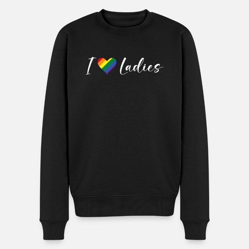 Cadeaux Lesbiens - Pull Premium bio Homme - noir
