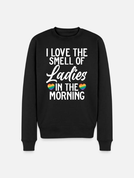 Lesbian Gifts - Männer Premium Bio Pullover - Schwarz