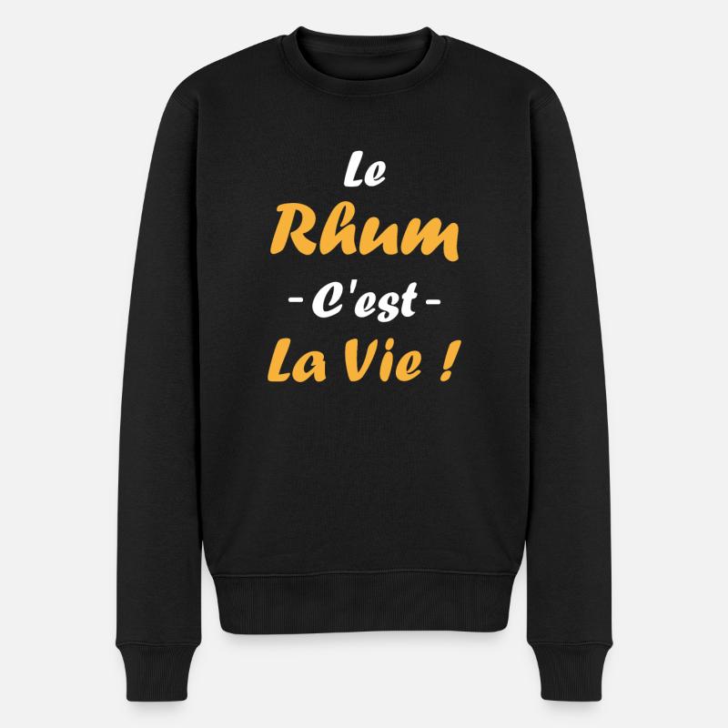 Rhum - Pull Premium bio Homme - noir