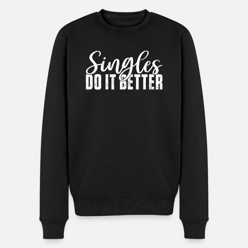 Cadeau unique - Pull Premium bio Homme - noir