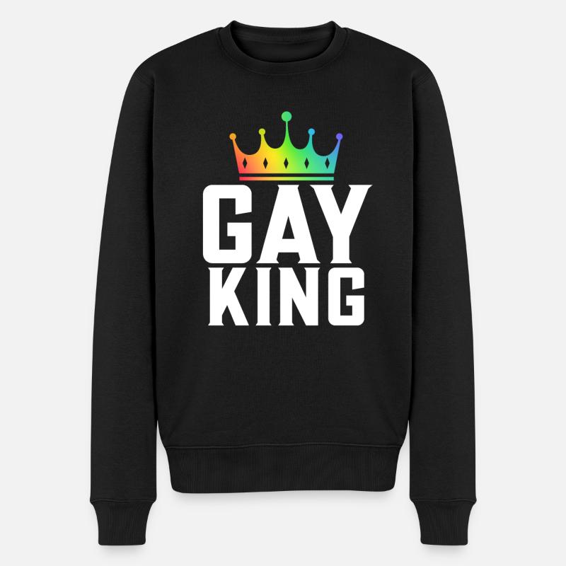 Cadeaux gays - Pull Premium bio Homme - noir