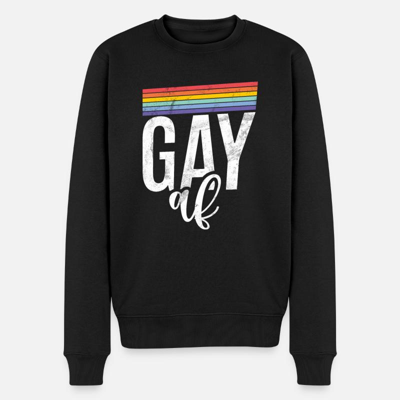 Cadeaux gays - Pull Premium bio Homme - noir