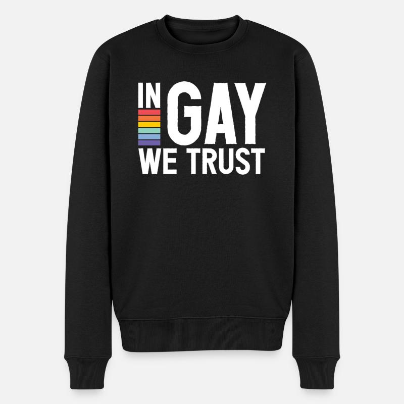 Cadeaux gays - Pull Premium bio Homme - noir