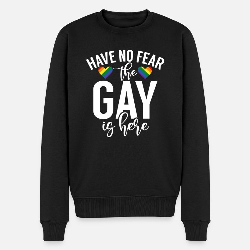 Cadeaux gays - Pull Premium bio Homme - noir