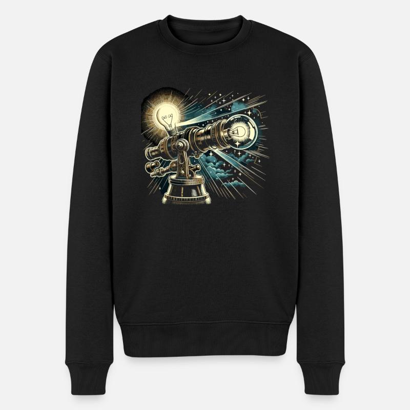 Astrophotographie Astronomie Caméra spatiale - Pull Premium bio Homme - noir
