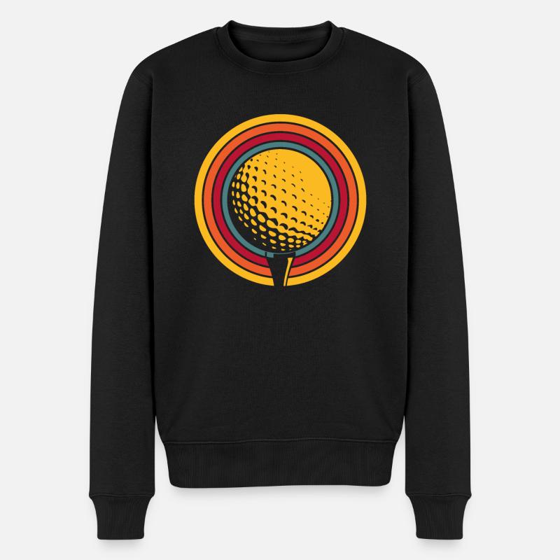 Golf Golfeurs Golfeurs - Pull Premium bio Homme - noir