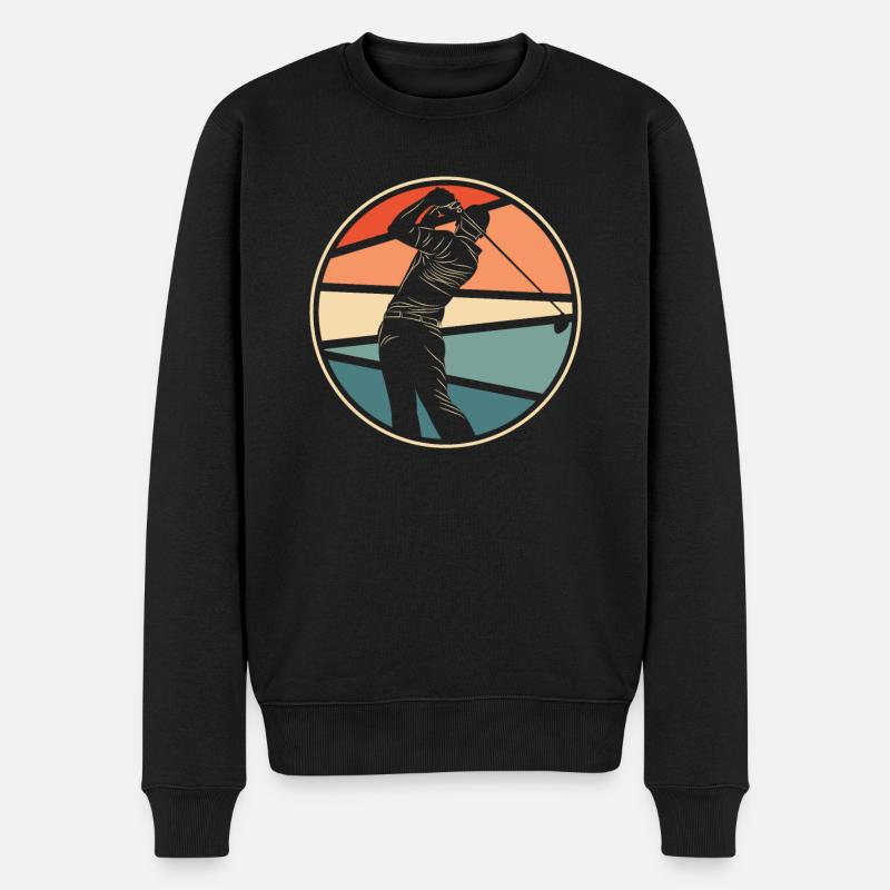 Golf Golfeurs Golfeurs - Pull Premium bio Homme - noir