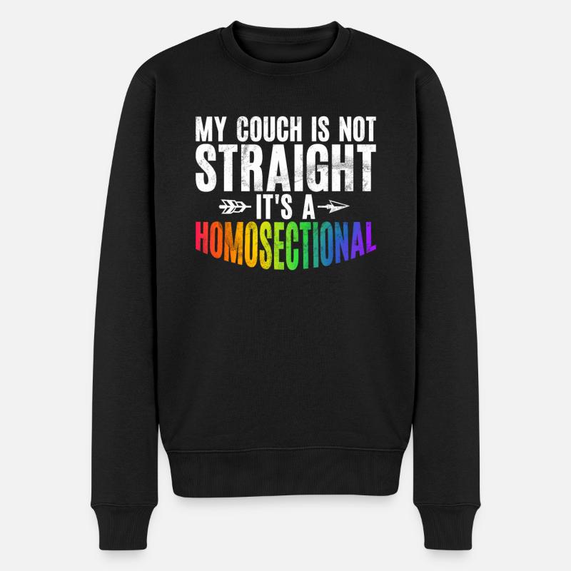 Cadeaux gays - Pull Premium bio Homme - noir