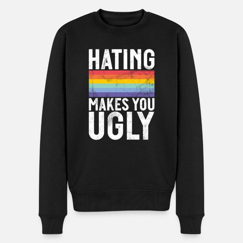 Cadeaux gays - Pull Premium bio Homme - noir