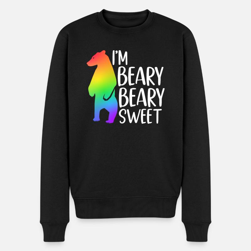 Cadeaux gays - Pull Premium bio Homme - noir