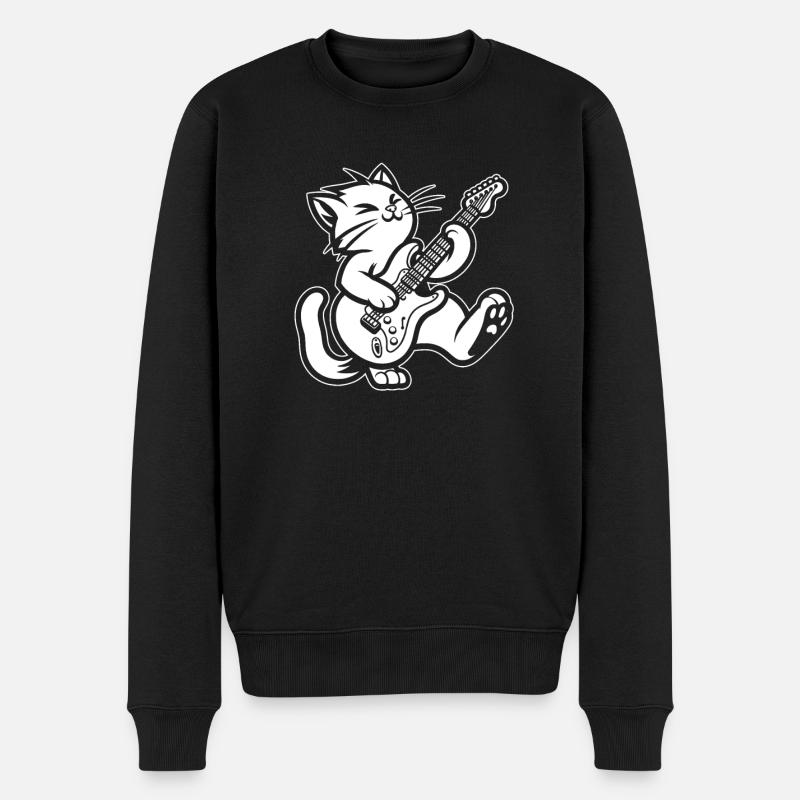 Guitare électrique Guitare électrique - Pull Premium bio Homme - noir