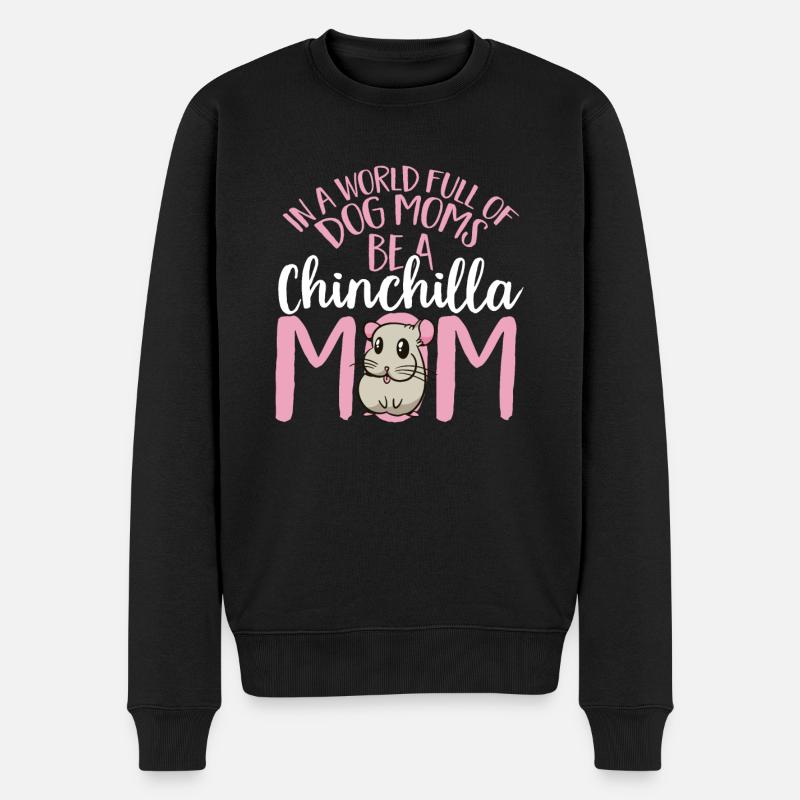 Chinchilla - Pull Premium bio Homme - noir