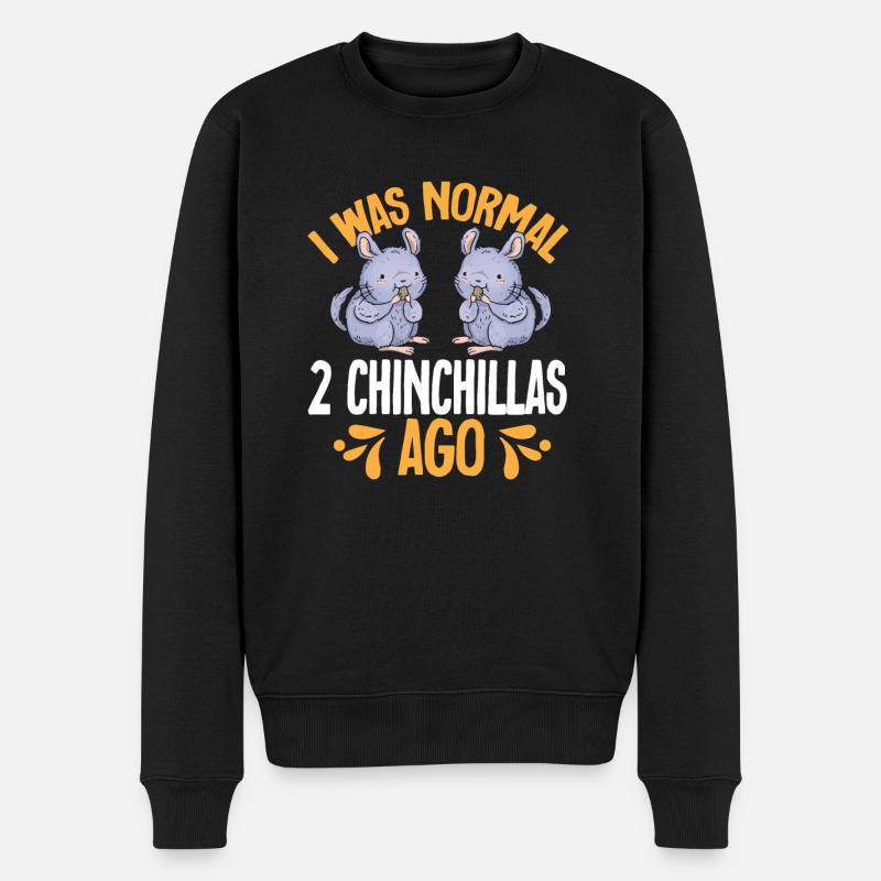 Chinchilla - Pull Premium bio Homme - noir