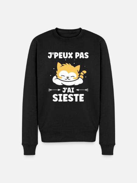 J'ai sieste - Pull Premium bio Homme - noir