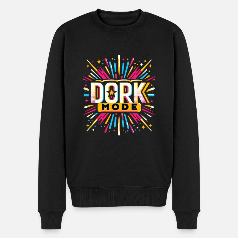 Mode Dork 9 - Pull Premium bio Homme - noir