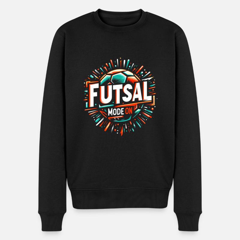 Mode Futsal Sur 6 - Pull Premium bio Homme - noir
