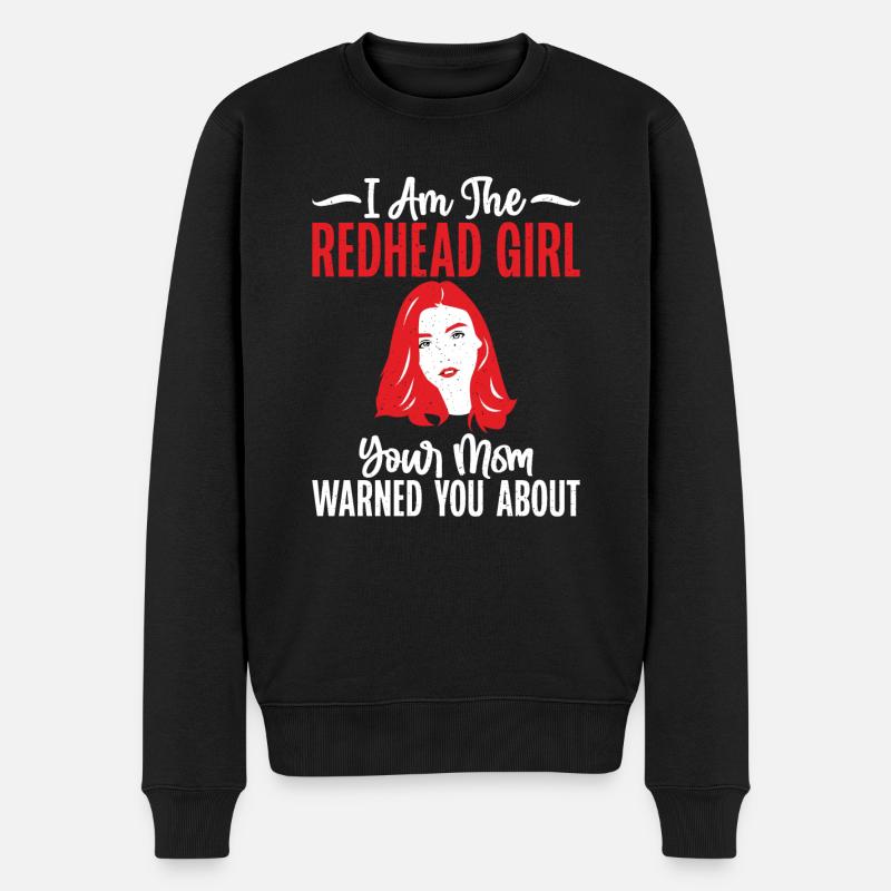 Cadeaux roux - Pull Premium bio Homme - noir