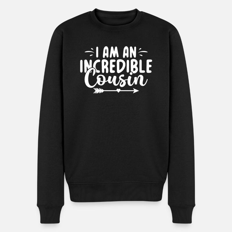 Cadeaux Cousin - Pull Premium bio Homme - noir