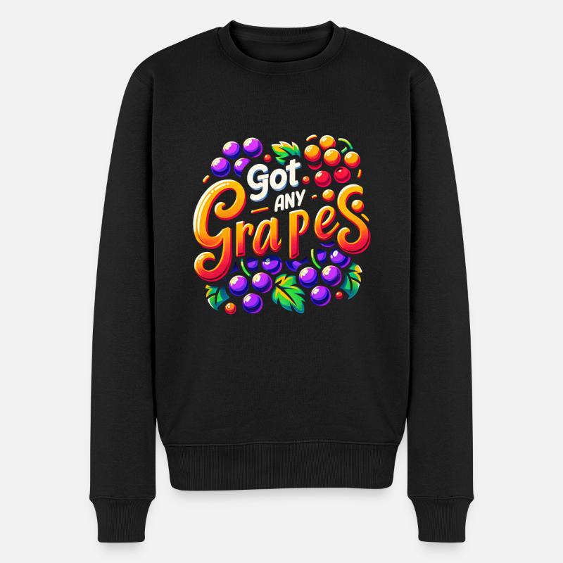 Got Any Grapes 4 - Männer Premium Bio Pullover - Schwarz