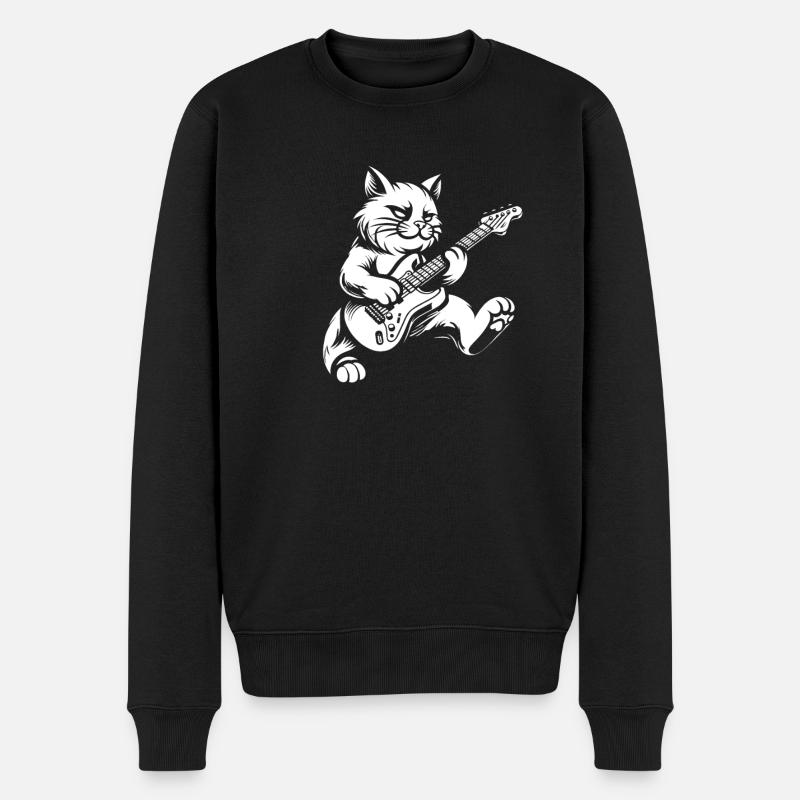 Guitare électrique Guitare électrique - Pull Premium bio Homme - noir