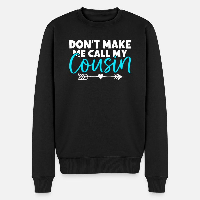 Cadeaux Cousin - Pull Premium bio Homme - noir