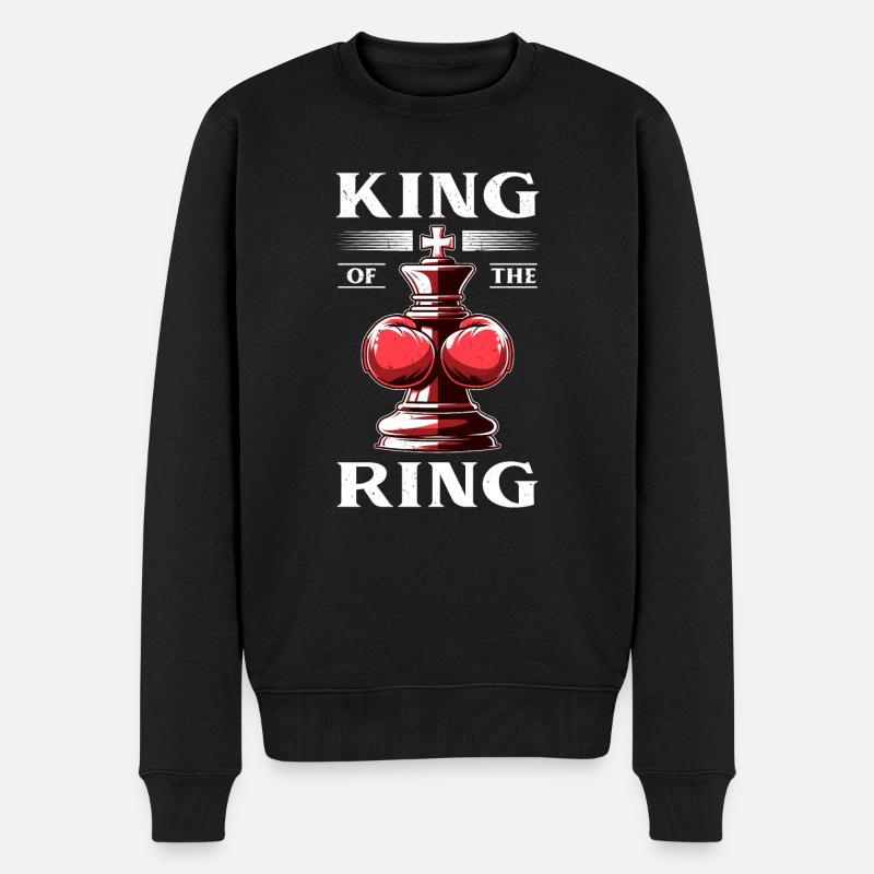 Boxe d’échecs - Pull Premium bio Homme - noir